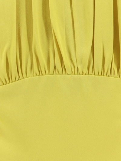 Shop Jil Sander Dress In Yellow