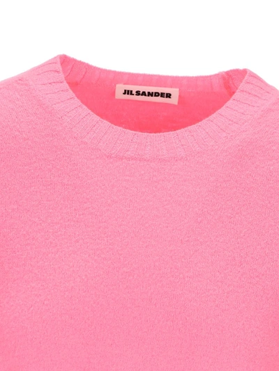 Shop Jil Sander Shirts In Electric Pink