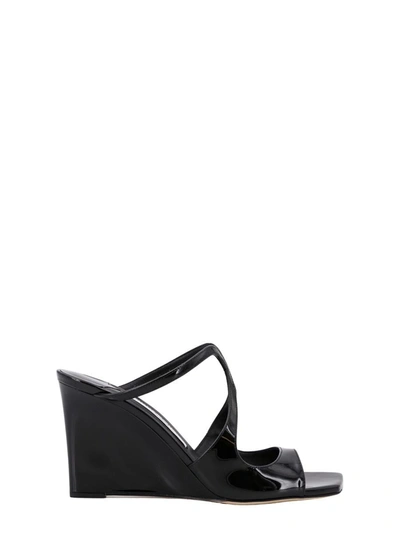 Shop Jimmy Choo Anise Wedge In Black