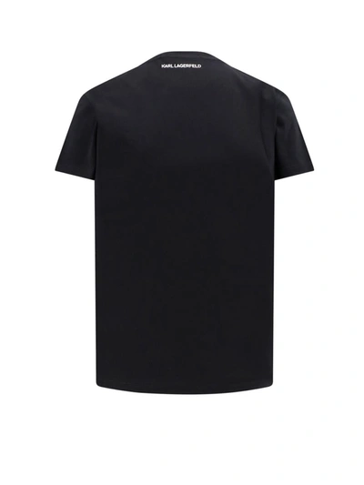 Shop Karl Lagerfeld T-shirt In Black