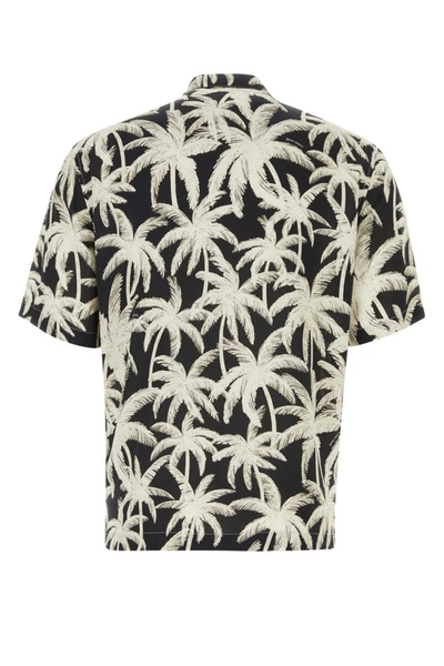 Shop Palm Angels Shirts In Printed
