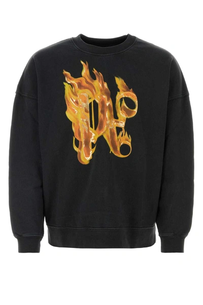 Shop Palm Angels Sweatshirts In Black