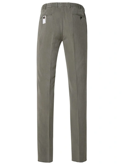 Shop Pt01 Green Linen Blend Trousers