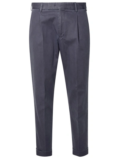 Shop Pt01 Blue Cotton Blend Pants