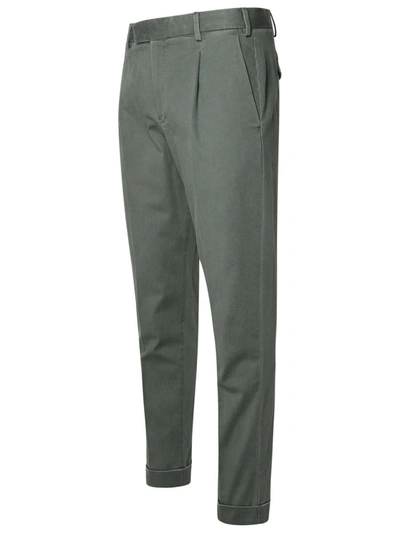 Shop Pt01 Green Cotton Blend Pants