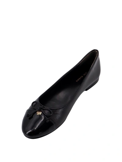 Shop Tory Burch Bellerinas In Black