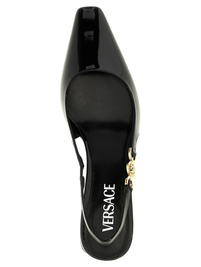 Shop Versace 'medusa '95' Pumps In Black