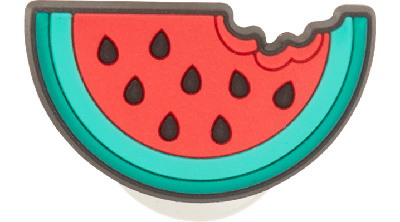 Shop Jibbitz Watermelon In Red/green