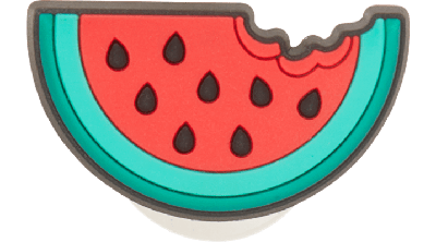 Jibbitz Watermelon In Red/green