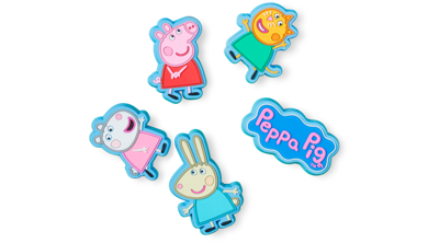 Shop Jibbitz Peppa Pig 5 Pack