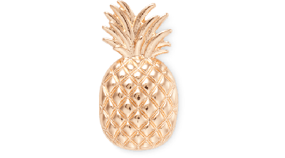 Jibbitz Gold Pineapple