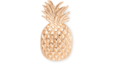 Shop Jibbitz Gold Pineapple