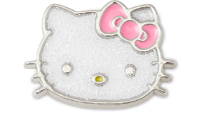 Shop Jibbitz Hello Kitty Glitter Cat