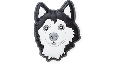Jibbitz Husky Dog