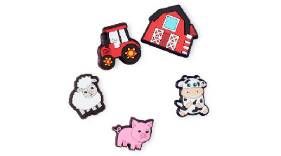 Jibbitz Cutesey Farm Animal 5 Pack