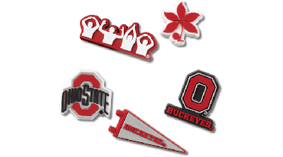 Jibbitz Ohio State University 5 Pack