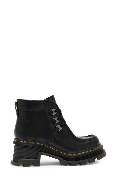 Shop Dr. Martens' Dr. Martens Corran 3-eye Boot In Black Classic Pull Up