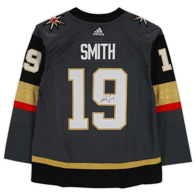 Shop Fanatics Authentic Reilly Smith Vegas Golden Knights Autographed Black Adidas Jersey