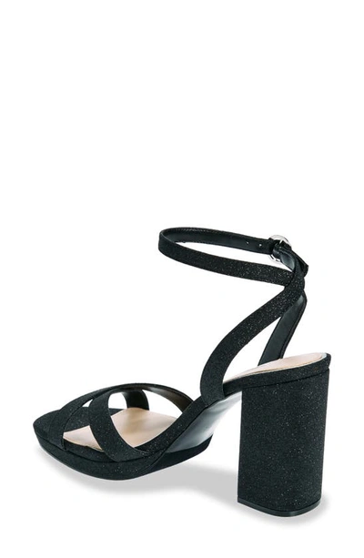 Shop Nina Sheilia Ankle Strap Sandal In Black Fantasy Net