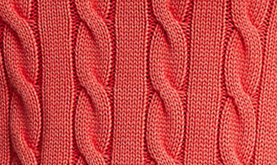 Polo Ralph Lauren Woman Sweater Coral Size Xl Cotton In Red