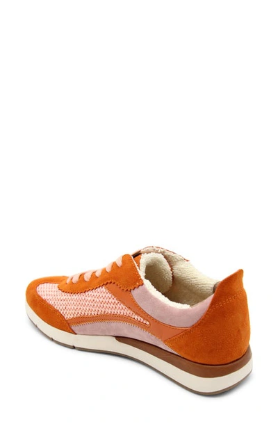 Shop Gentle Souls By Kenneth Cole Juno Sneaker In Orange Multi Mesh