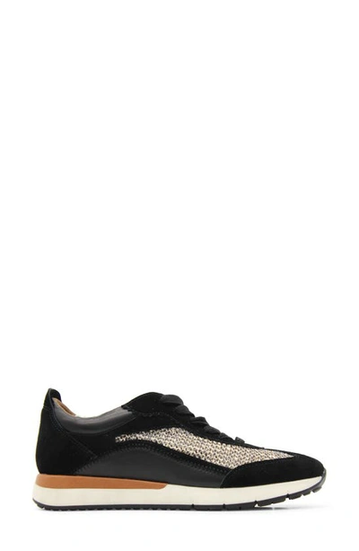 Gentle Souls By Kenneth Cole Juno Sneaker In Black Leather
