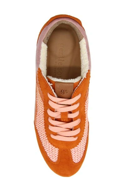 Shop Gentle Souls By Kenneth Cole Juno Sneaker In Orange Multi Mesh