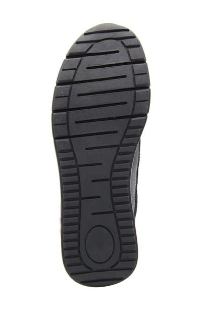 Gentle Souls By Kenneth Cole Juno Sneaker In Black Leather