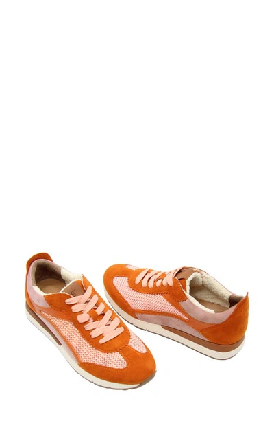 Gentle Souls By Kenneth Cole Juno Sneaker In Orange Multi Mesh