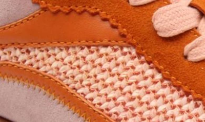 Gentle Souls By Kenneth Cole Juno Sneaker In Orange Multi Mesh