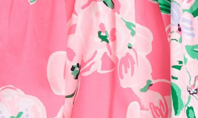 Shop Lilly Pulitzer Paloma Floral Bubble Dress & Bloomers In Roxie Pink Worth A Look