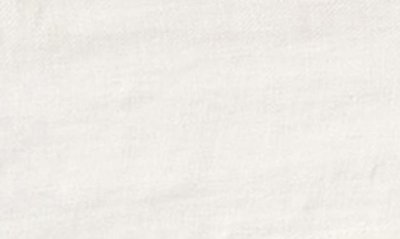 Shop Fifteen Twenty Terra Lace Trim Linen Button-up Shirt In Ivory