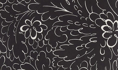 Shop Karen Kane Scribble Floral Print Bias Cut Midi Skirt