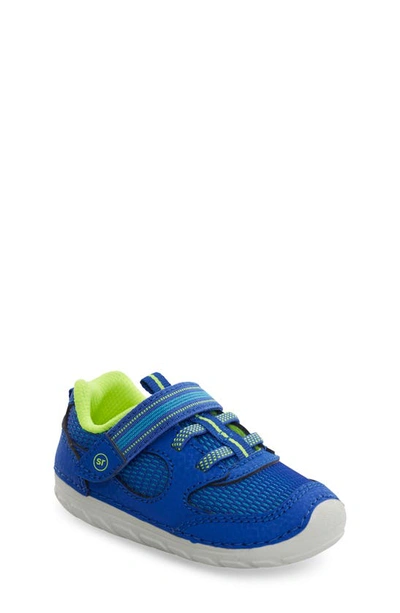 Shop Stride Rite Turbo Sneaker In Bright Blue