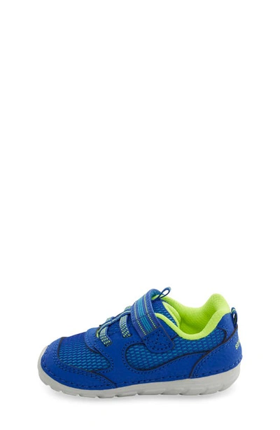 Shop Stride Rite Turbo Sneaker In Bright Blue