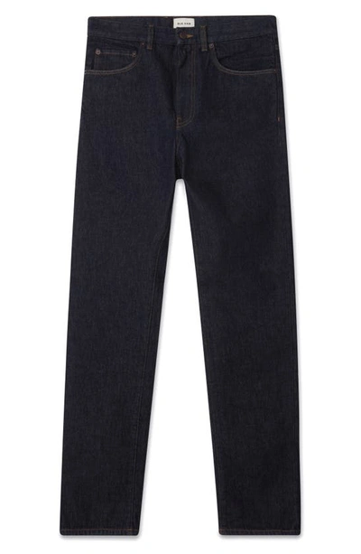 Shop Blk Dnm 55 Relaxed Straight Leg Organic Cotton Jeans In Sun Fade Blue