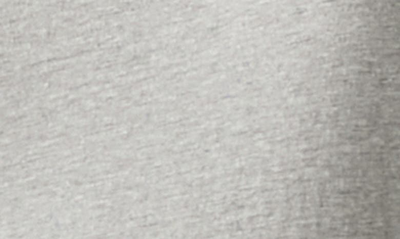 Michael Stars Joey Crewneck Power Top In Heather Grey