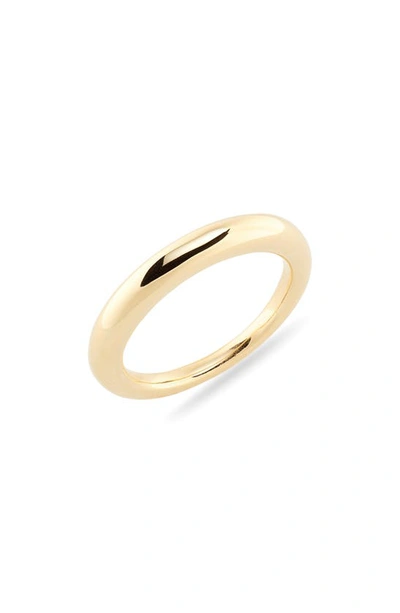 Shop Lie Studio The Nanna Ring In 18k Gold Plating