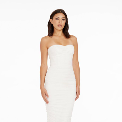 Shop Dress The Population Heather Dress In White
