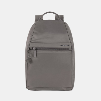Shop Hedgren Vogue Large Rfid Backpack Sepia In Grey