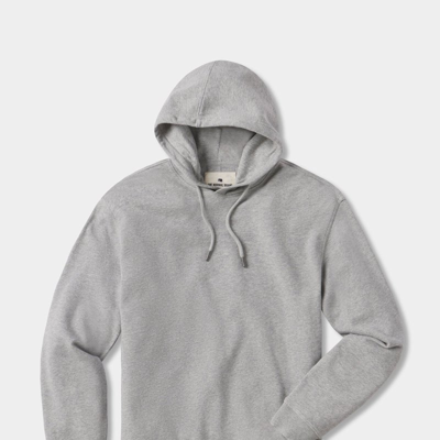 Shop The Normal Brand Cole Terry Hoodie In Grey