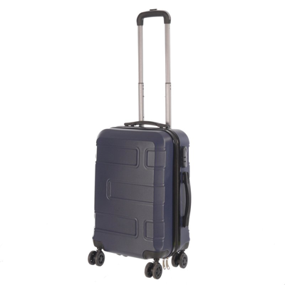 Shop Nicci 20" Carry-on Luggage Deco Collection In Blue