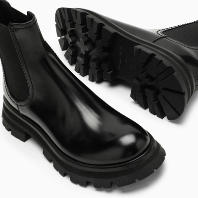 Shop Alexander Mcqueen Beatles Boot In Black