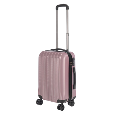 Shop Nicci 20" Carry-on Luggage Grove Collection In Pink