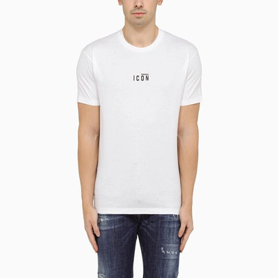 Shop Dsquared2 Icon T-shirt In White