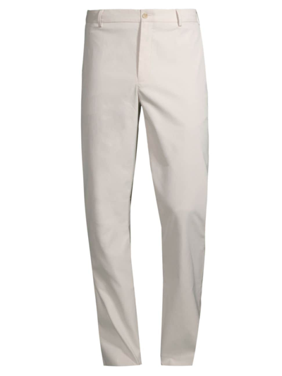 Shop Peter Millar Men's Crown Sport Raleigh Performance Trousers In Stone