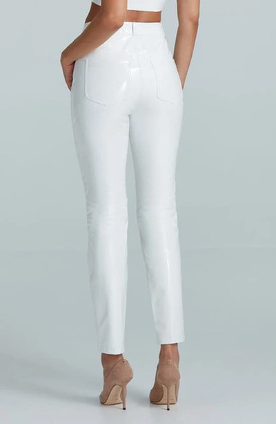 Shop Commando Faux Patent Leather Pants In White