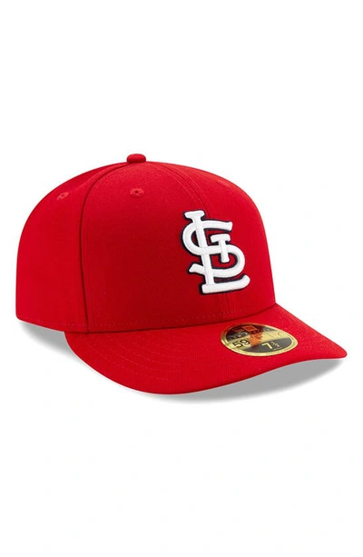 Shop New Era Red St. Louis Cardinals Authentic Collection On-field Low Profile 59fifty Fitted Hat