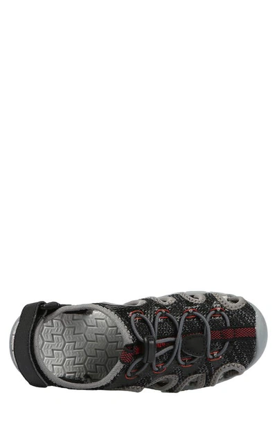 Shop Northside Torrance Athletic Sandal In Dark Gray/red