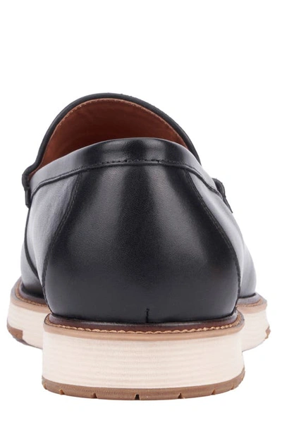 Shop Vintage Foundry Griffith Moc Toe Loafer In Black